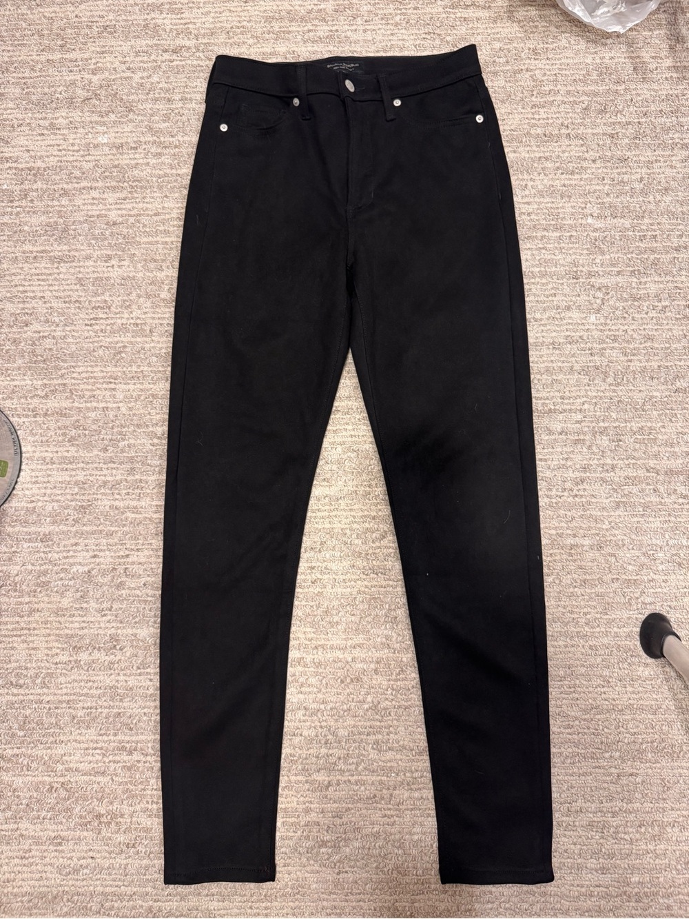 Banana Republic High-Rise Skinny Pants in Black - Picture 2 of 5